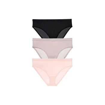 Victoria's Secret CURVY COUTURE Sheer Mesh High Cut Brief 3 Pack Underpants Women's 3 Pack
