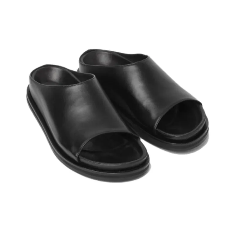 STUDIO NICHOLSON Slide Slippers Women's Black-2