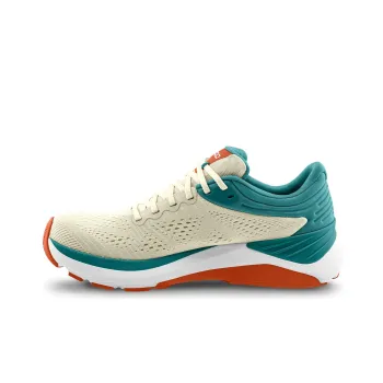 Topo Athletic Non-slip Lightweight Low-Top Running Shoes Men's Beige Cyan