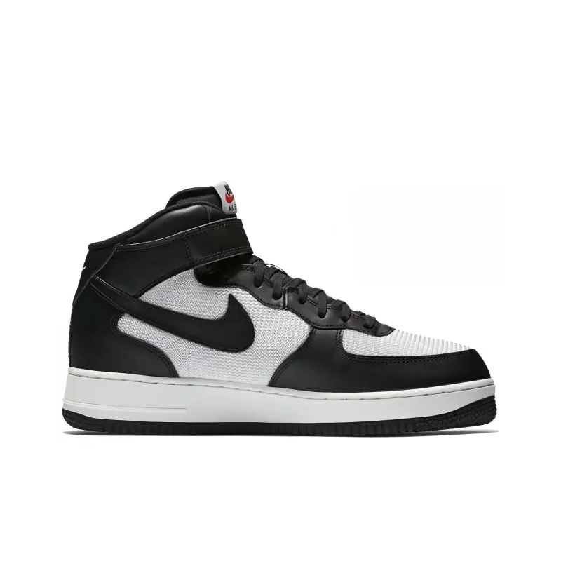 Nike Air Force 1 Mid '07 Black Summit White-1
