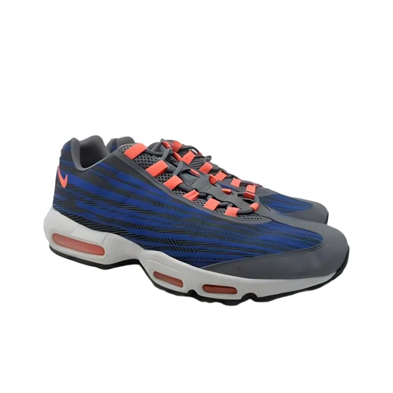 Nike Air Max 95 Jcrd Cool Grey/Bright Mango Black Game Royal-4