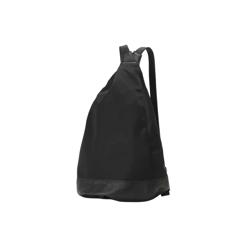 Yohji Yamamoto Nylon Backpack Unisex Black-0