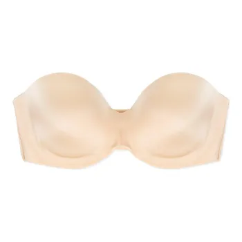 Victoria's Secret CURVY COUTURE NEW! Smooth Strapless Multi-Way Bra / C Bra Women's Champagne
