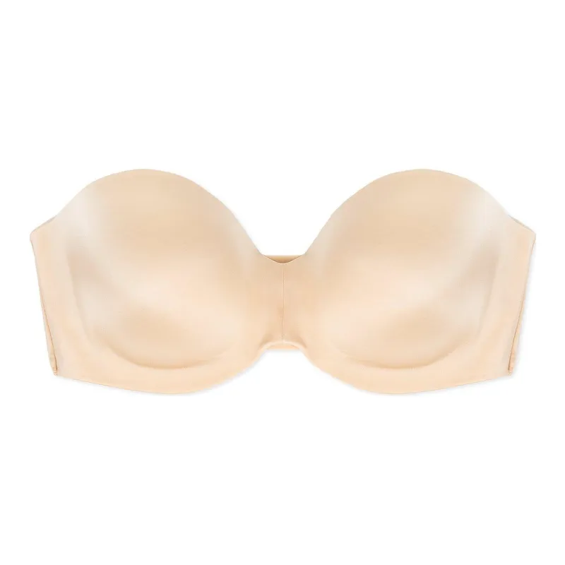 Victoria's Secret CURVY COUTURE NEW! Smooth Strapless Multi-Way Bra / C Bra Women's Champagne-0