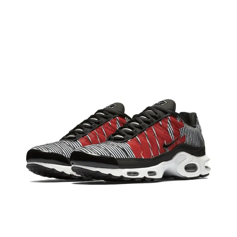 Nike Air Max Plus Striped Black White-2