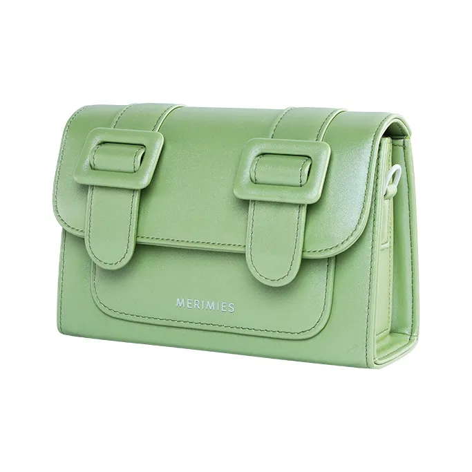 MERIMIES Artificial Leather Shoulder Bag Regular Women's Green-4