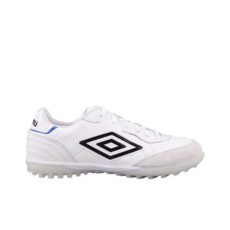 Umbro TF Rubber Broken Studs Slip Resistant Coverage Soccer Shoes Unisex White Black-1