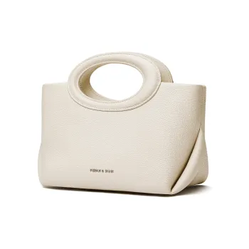 FIEDLE&SISSI Top Grain Cow Leather Easter Egg Bag Shoulder Bag, Crossbody Bag, Handbag Women's