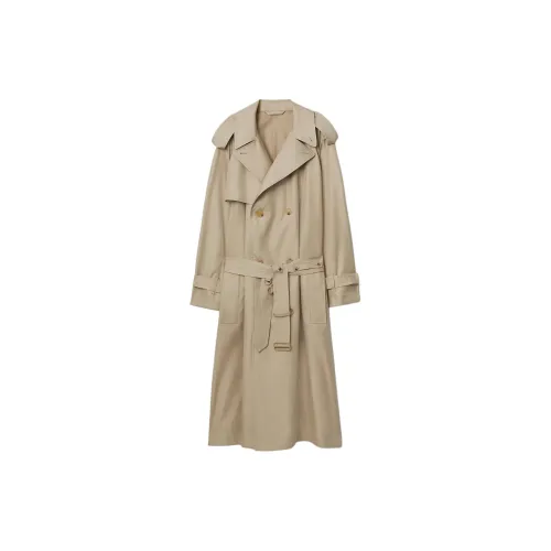 Burberry Trench Coats Women's Beige