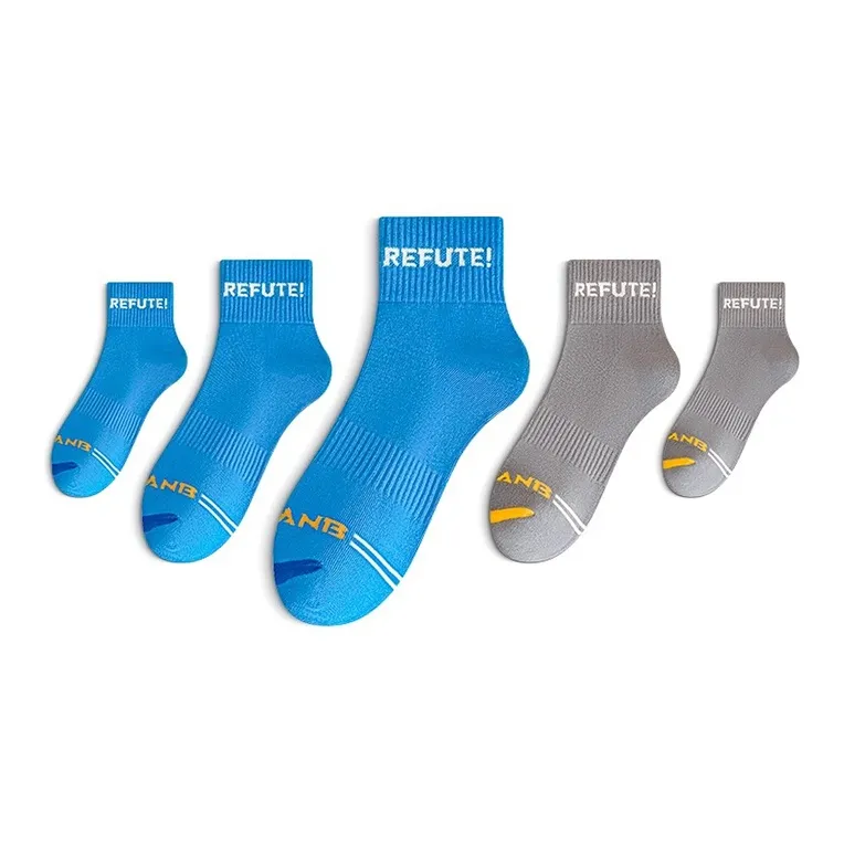 LUOLIAN Mid Calf Socks Men's 5 Pack-4