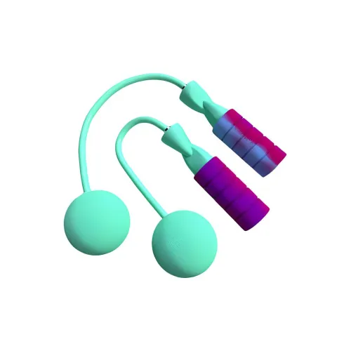 Central Aerobic Fat Reduction Non Countable Jump Ropes Adults Rope Material, Plastic, Handle Material PVC Macaron Green