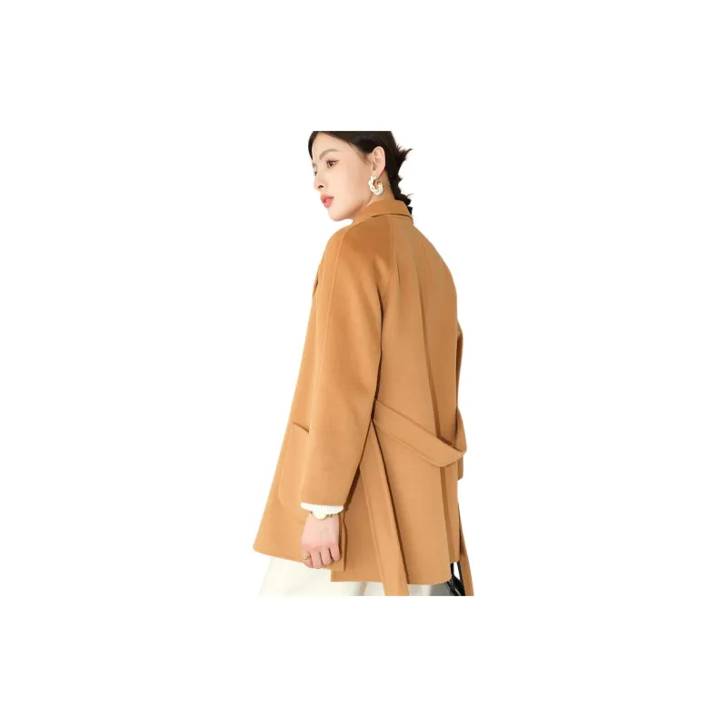 Emodues Coats Women's Camel-3