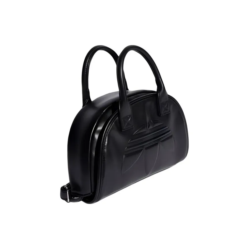 Adidas Polyurethane One Shoulder Handbags Regular Women's Black-1