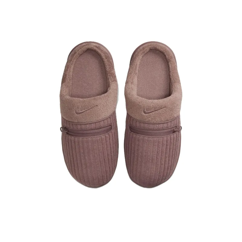 Nike Burrow Abrasion Resistant Slip Resistant Wrap toe Slippers Women's Gray Pink-2
