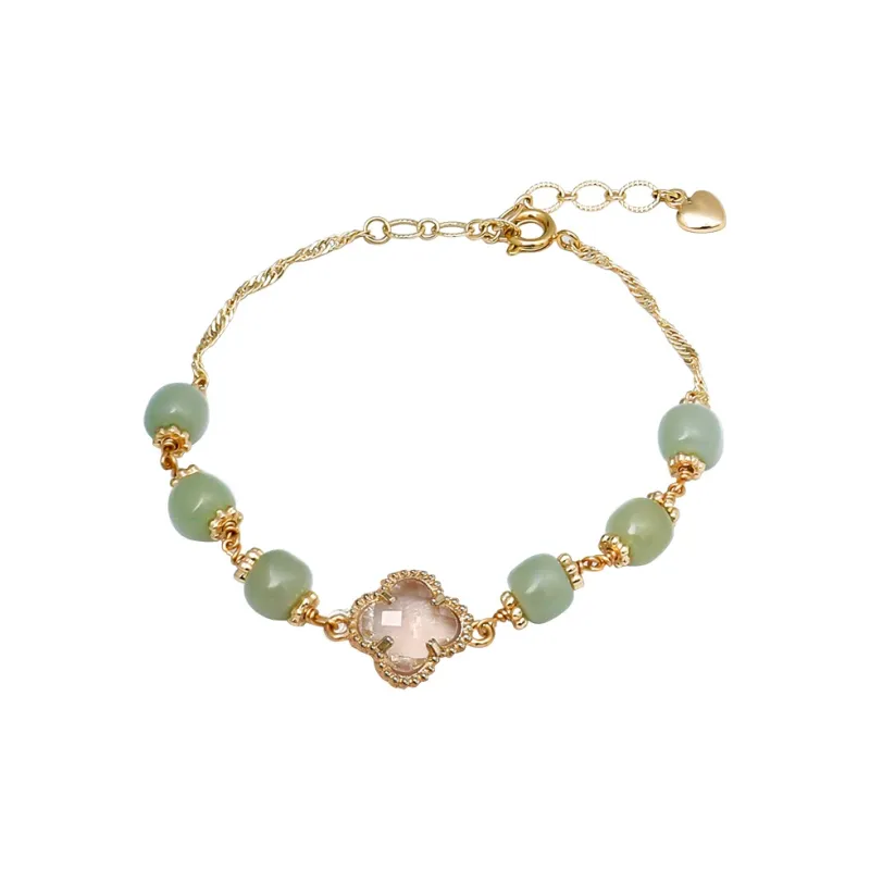 Kartif Hetian Jade Bracelets Unisex Green Jade-0