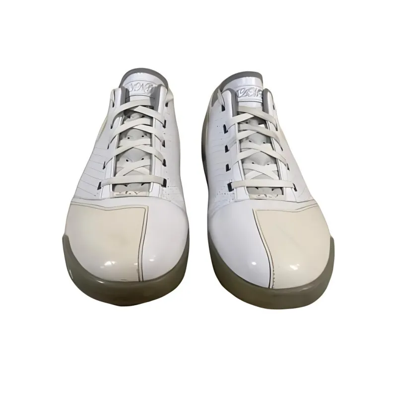 Nike LeBron 5 Low White Metallic Silver-3