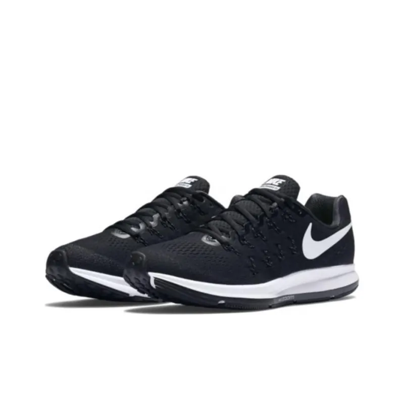 Nike Air Zoom Pegasus 33 Black/White Anthracite Cool Grey Women's-2