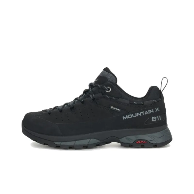 KOLON SPORT Wear resistant And Waterproof Low Top Hiking Shoes Unisex Black-0