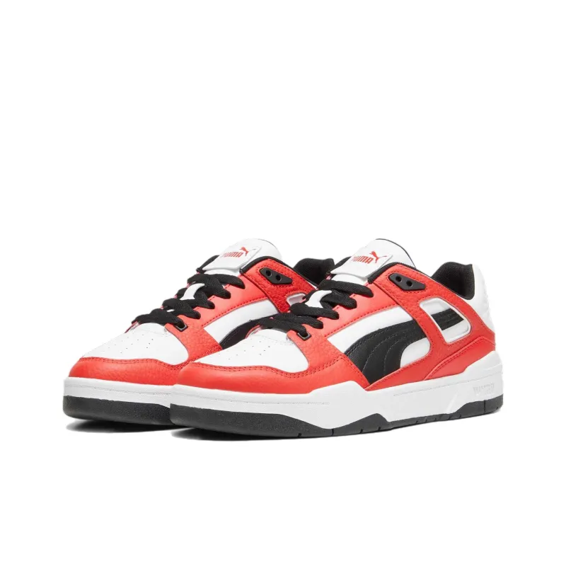PUMA Slipstream Leather 'White Black Red'-2
