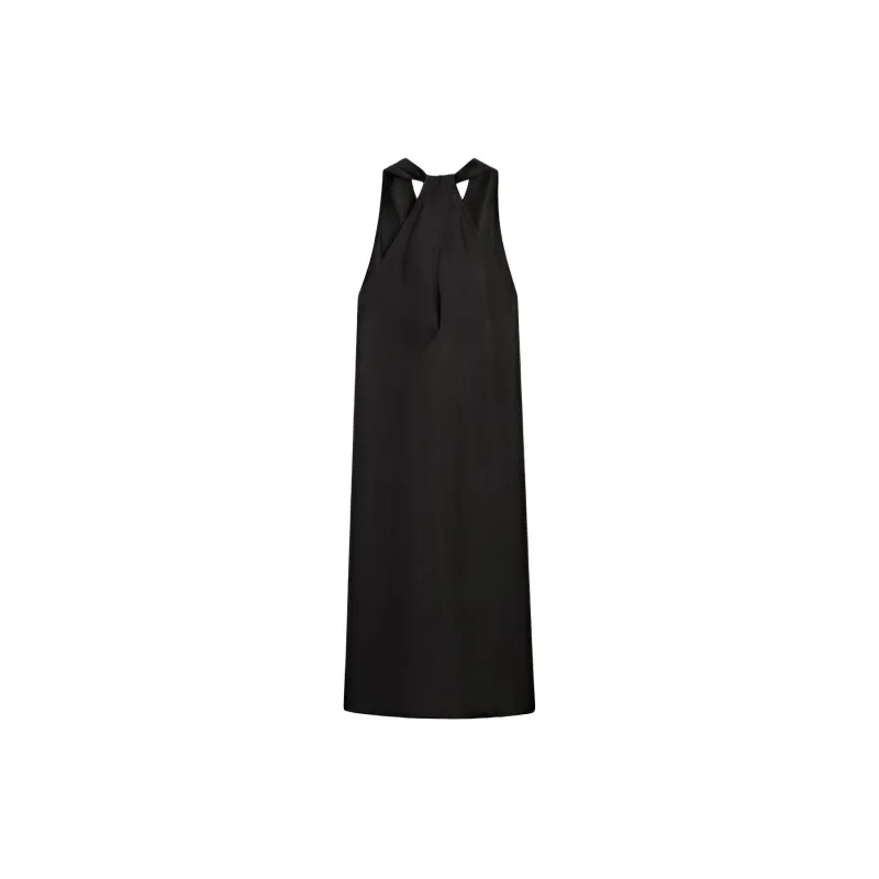 Massimo Dutti Sleeveless Dress Women's Black-1