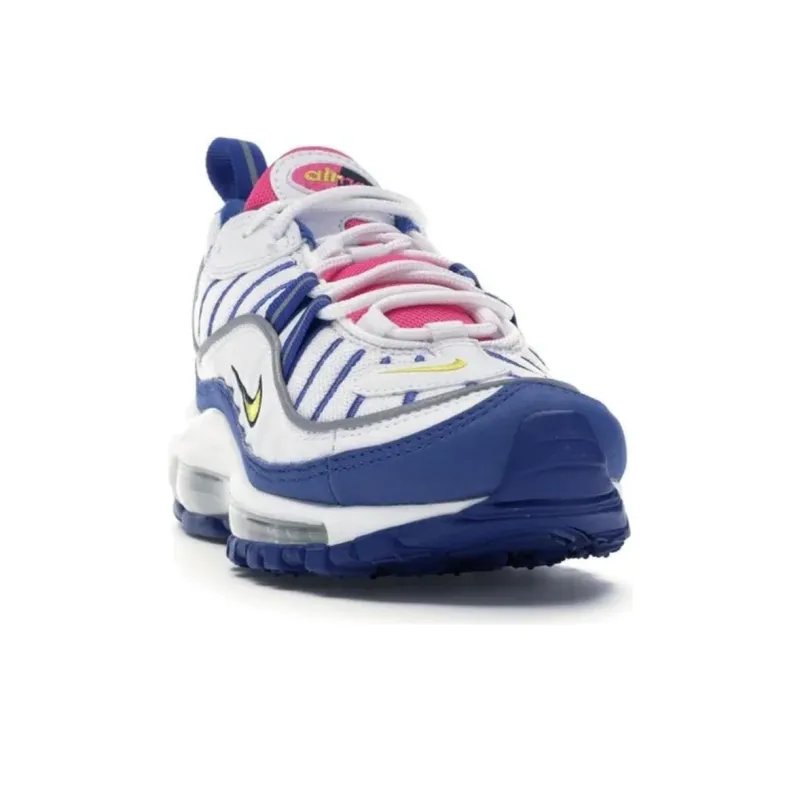 Nike Air Max 98 White Indigo Force GS-1