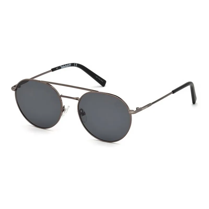 Timberland Aviator Sunglasses Men's Dark Gray-0