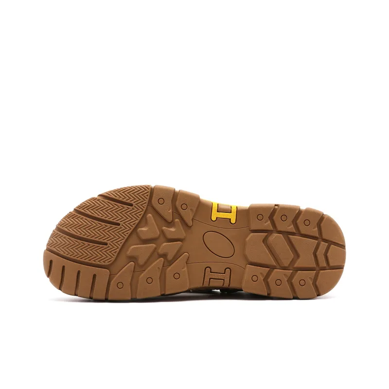 TRUMPPIPE Beach Sandals Men's Yellow-4