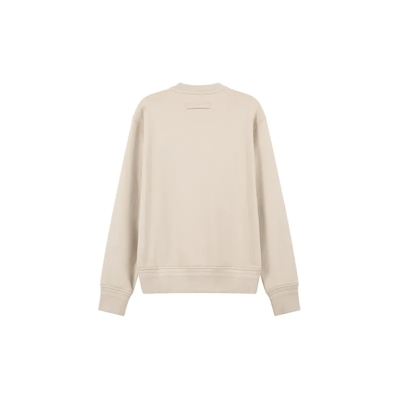 Ermenegildo Zegna Logo Prrinted Crewneck Sweatshirt-1
