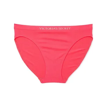 Victoria's Secret PINK SEAMLESS NEW!Seamless Bikini Panty/Hottie Pink Underpants Women's 1 Pack Pink