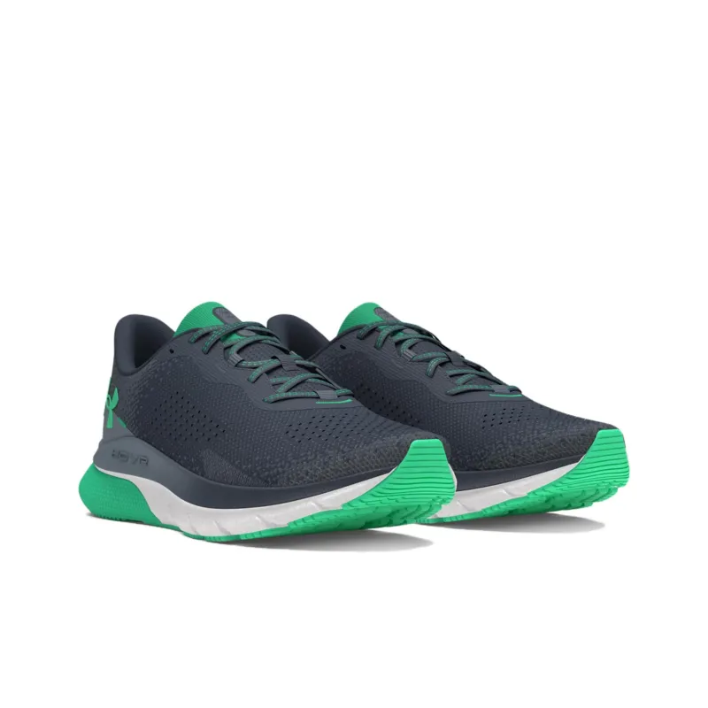 Under Armour HOVR Turbulence Cushioning Wear Resistant Low Top Casual Running Shoes Men's Gray Black Green-2