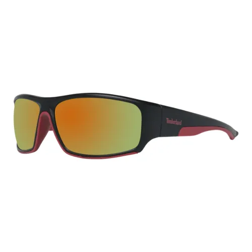 Timberland Plastic Rectangular Sunglasses Men's Black