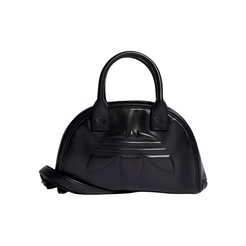 Adidas Polyurethane One Shoulder Handbags Regular Women's Black-0
