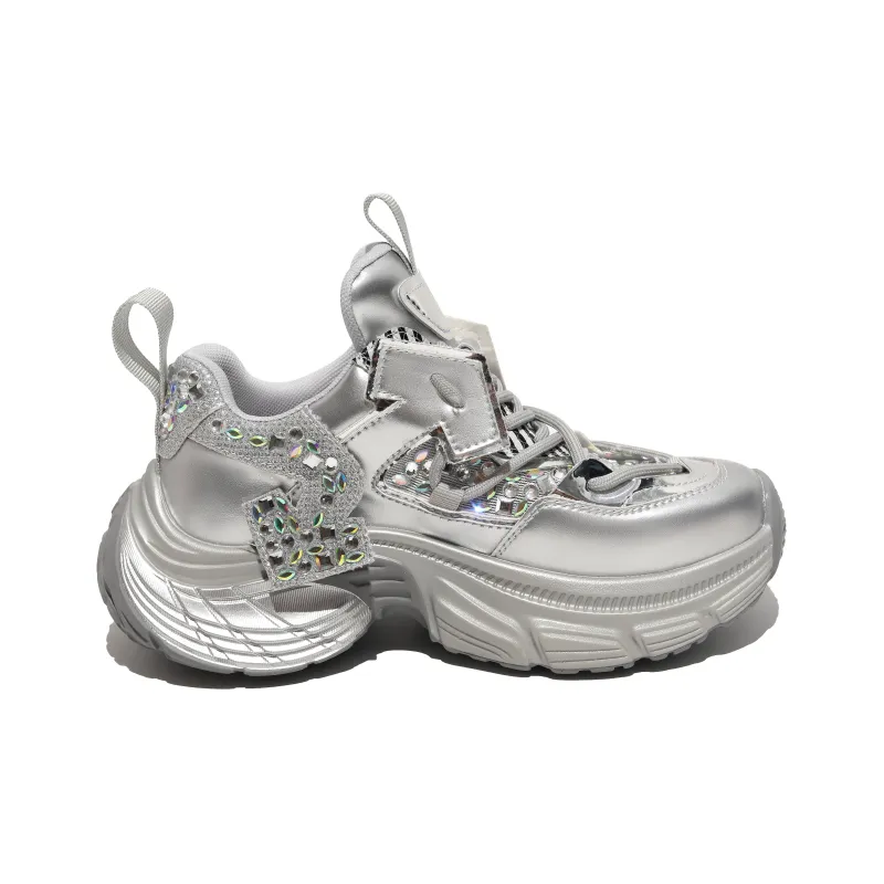 FAICCIA Breathable Chunky Sneakers Women's-7