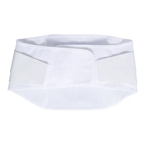 SIGMAX Back Support Braces Running Badminton Breathable Protective Rehabilitation White Elastane Polyester Unisex