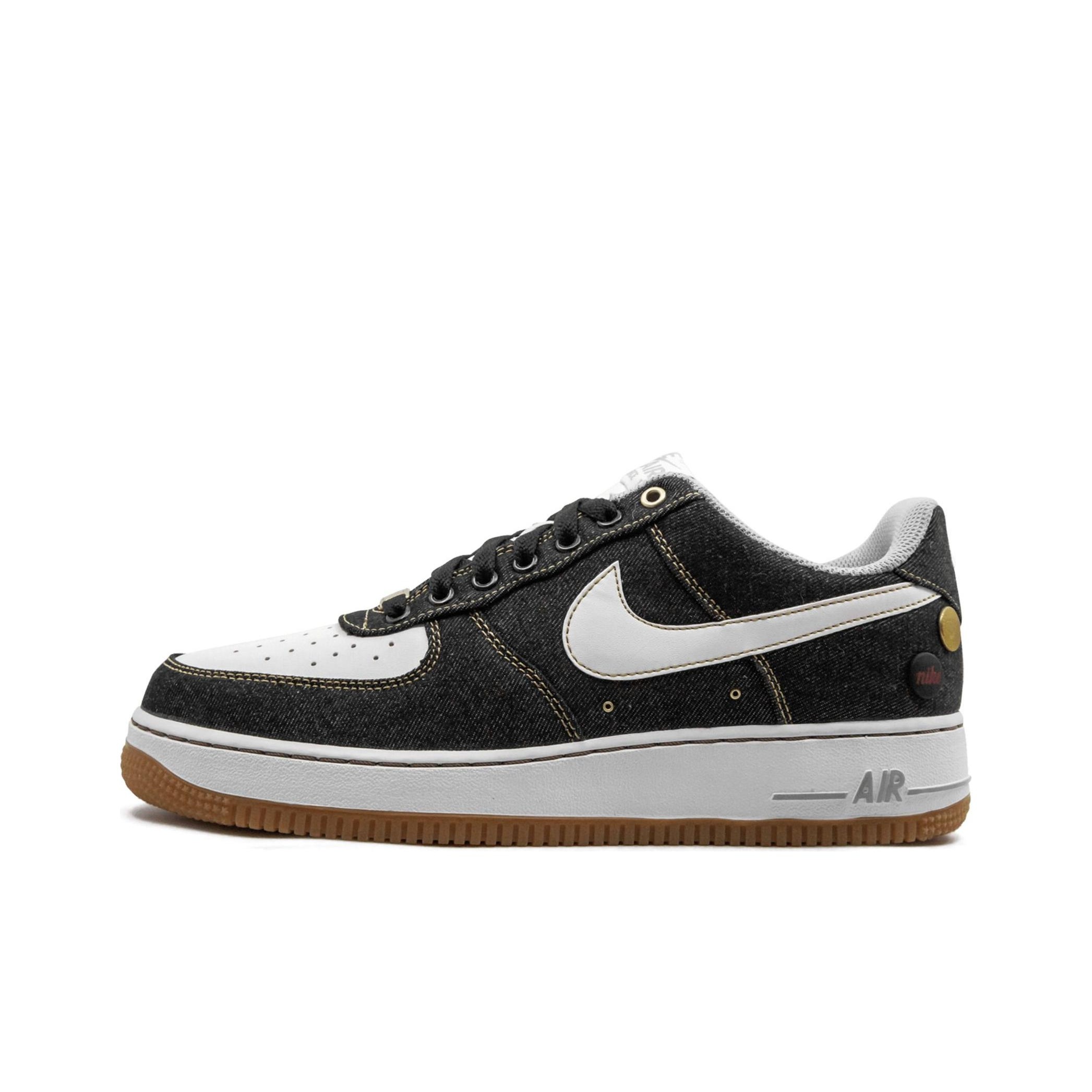 air force 1 black denim