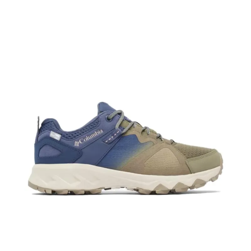 Columbia Green Peakfreak Hera Outdry Waterproof And Breathable Low Top Hiking Shoes Women's Green Blue-1
