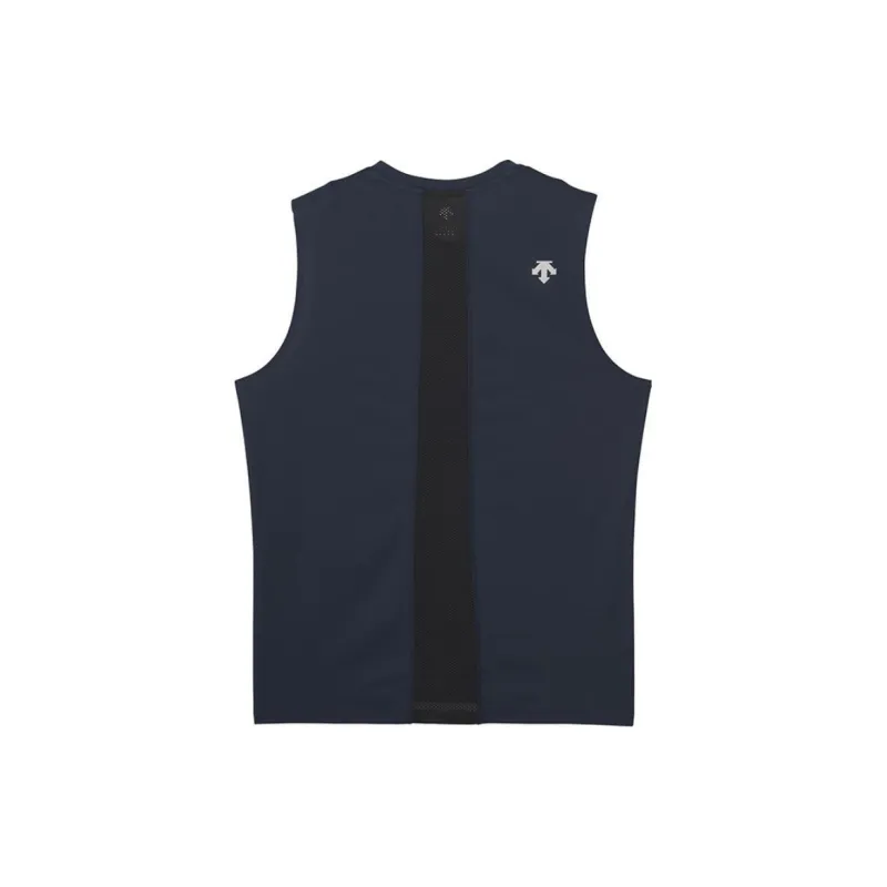 DESCENTE Shirt Men's Regimental Blue-4