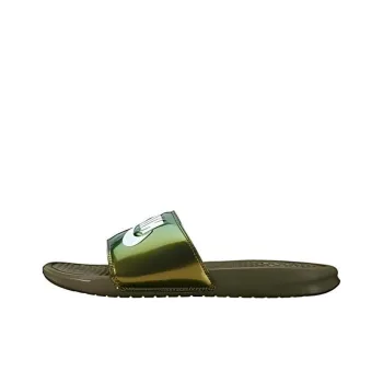 Nike Benassi Jdi Print Medium Olive/White