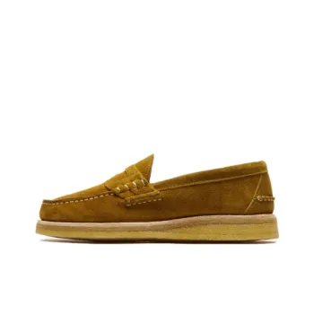 YUKETEN Loafers Men's Yellow Brown