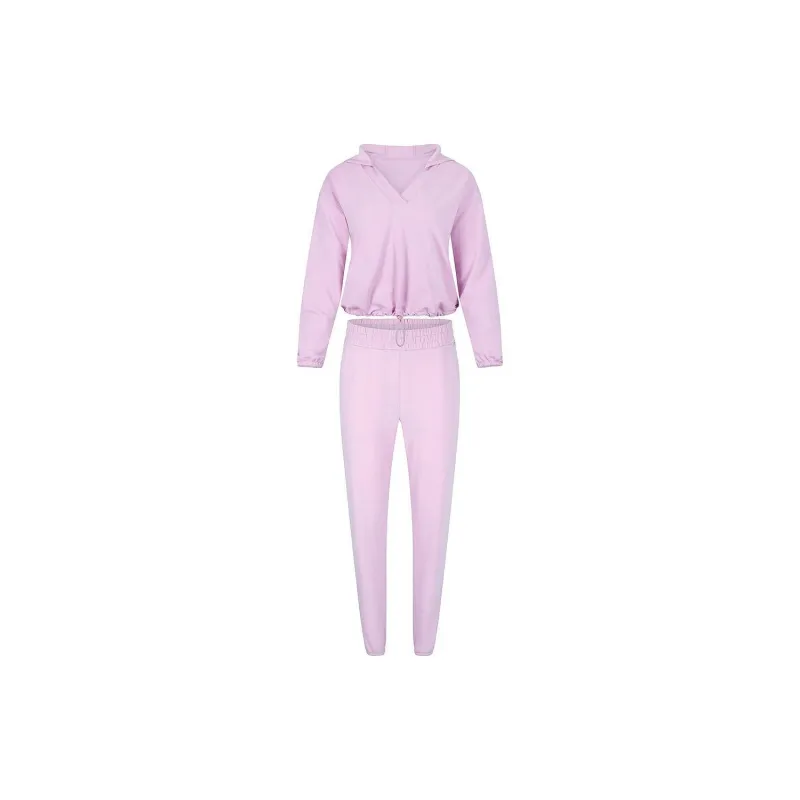 Victoria's Secret PINK ADORE ME Lyrra Hoodie + Pant Set/CH Pajama Set Women's Pink-0
