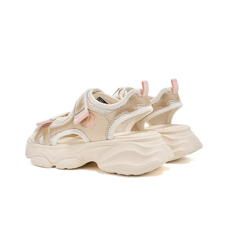 EBLAN Beach Sandals Women's Gold-3