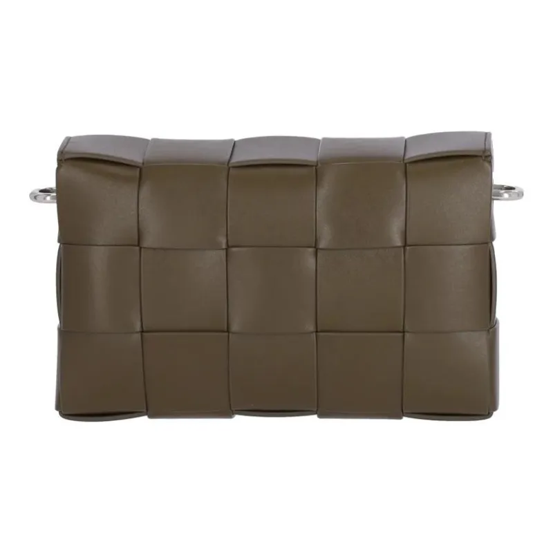 Bottega Veneta Leather Crossbody Bag Shoulder Bag Men's Green-3