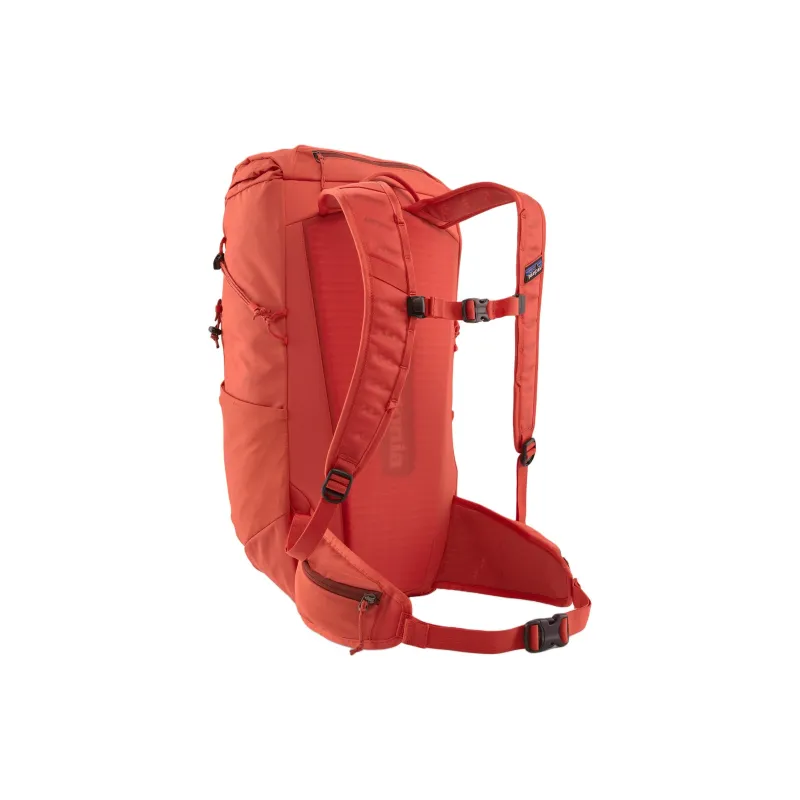 Patagonia Nylon Outdoor Hiking Bag Backpack Regular Unisex Orange Red-1