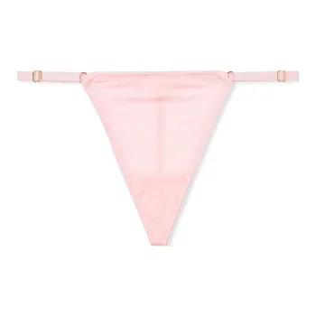 Victoria's Secret VERY SEXY V-Hardware Adjustable V-String/PB Underpants Women's 1 Pack Pink