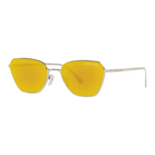 MICHAEL KORS Irregular Shape Sunglasses Women's Silver
