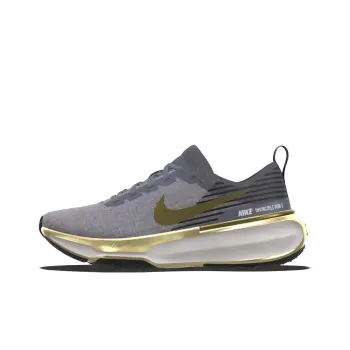 Nike Invincible 3 Cushioned Slip Resistant Abrasion Resistant Low Top Running Shoes Men's Gray
