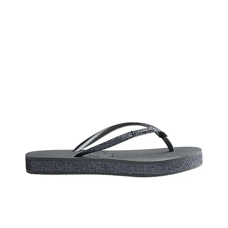 Havaianas Rubber Sole Slide Slippers Unisex Gray-1
