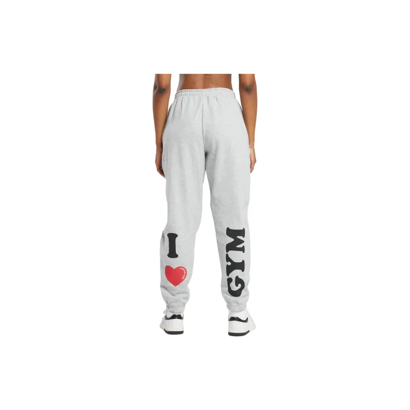 GYMSHARK Knitted Sports Pants Women's Light Gray-1