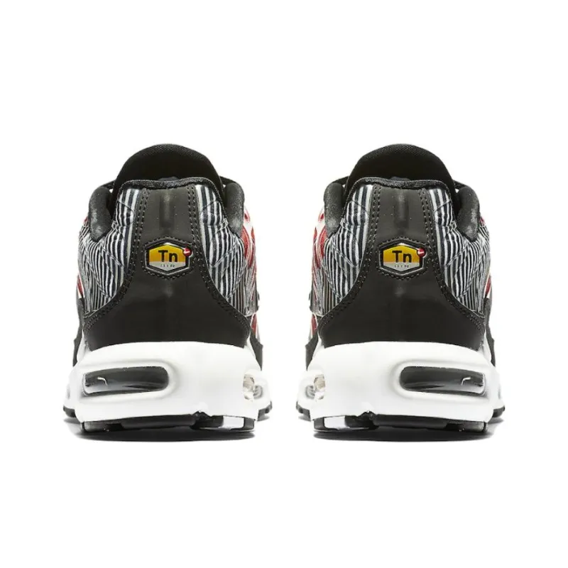 Nike Air Max Plus Striped Black White-4