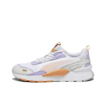 PUMA RS 3.0 Synth Pop Slip-Resistant Low-Top Casual Shoes Unisex White Purple Orange
